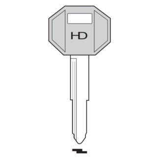 XPT027 - MIT2P MITSUBISHI CAR KEY BLANK