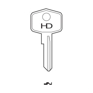H0079 - 104A ABUS VIRO BASTA CYLINDER BLANK