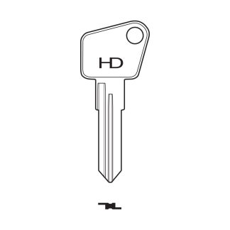 C176 - WS13 METAL TOP CAR BLANK