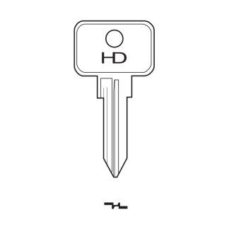 C320 - SSA3R E-SIA3R K-SPA3S SISPA CAR KEY BLANK