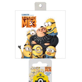 CLP16 - MINION ASSORTED UL2 KEY BLANK CLIP STRIP