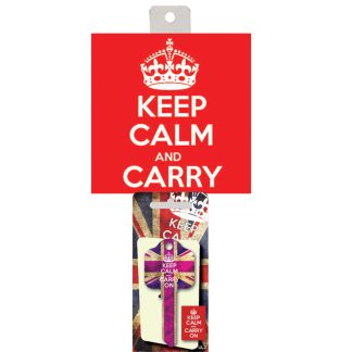 CLP6 - KEEP CALM KEY BLANK CLIP STRIP