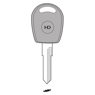 CTP537 - K-V35T E-T00HF44P TRANSPONDER KEY POD AND INSERT