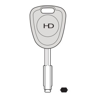 CTP612 - TP00JAU-2.P JAGUAR POD BLANK POD & INSERT
