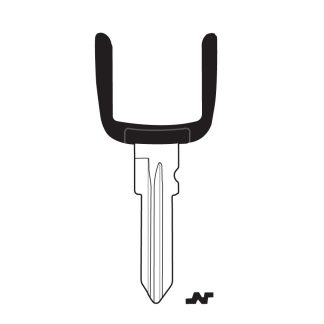 CV130 - FT1505U HORSESHOE FIAT (GT15R) KEY BLADE