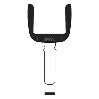 CV133 - BM9U HORSESHOE BMW MOTORCYCLE KEYLINE HORSESHOE