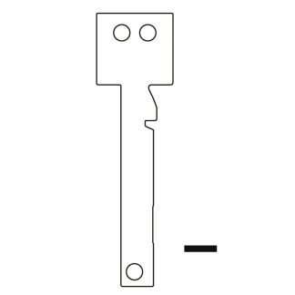 EEB73 - EASY ENTRIE KEY BLANK NO 73