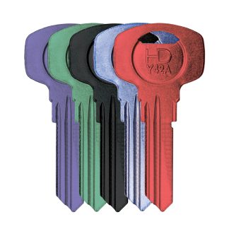 F085 - SY42A NP METALLIC FUNKEY PK 10 RED L.BLUE BLACK GREEN PURPLE