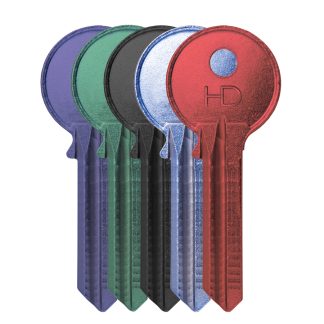 F092 - S16HL NP METALLIC FUNKEY PK 10 RED L.BLUE BLACK GREEN PURPLE