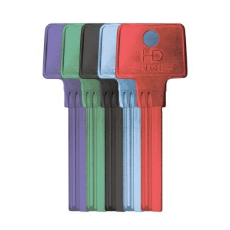 F095 - MAG1 METALLIC FUNKEY PACK 10 RED L.BLUE BLACK GREEN PURPLE