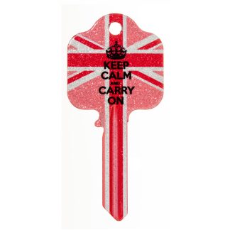 F389 - KEEP CALM UL2 GLITTER PINK