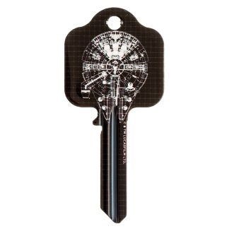 F564 - STAR WARS - ORIGINAL TRILOGY - MILLENNIUM FALCON & X-WING UL2 KEY BLANK