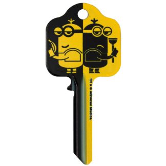 F619 - MINIONS - UNIVERSAL - DESPICABLE ME 3 SPIES UL2 KEY BLANK