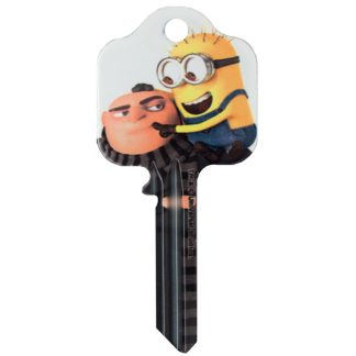 F621 - MINIONS - UNIVERSAL - DESPICABLE ME 3 GRU UL2 KEY BLANK