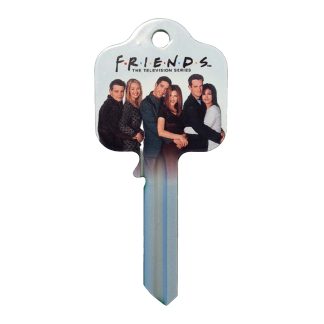 F640 - FRIENDS - WARNER BROS. - CENTRAL PERK TOGETHER UL2 KEY BLANK