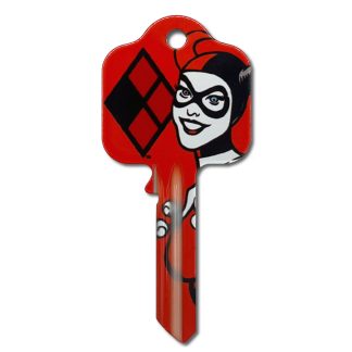 F687 - DC COMICS - HARLEY QUINN - PUNK (WARNER BROS.) UL2 KEY BLANK