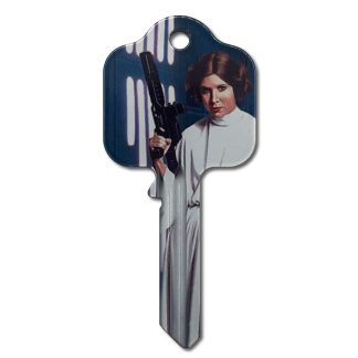 F696 - STAR WARS - ORIGINAL TRILOGY - LEIA MODERN UL2 KEY BLANK