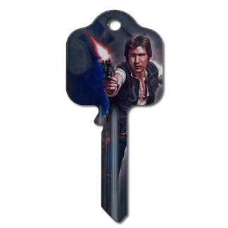 F697 - STAR WARS - ORIGINAL TRILOGY - HAN & CHEWBACCA MODERN UL2 KEY BLANK