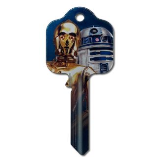 F701 - STAR WARS - ORIGINAL TRILOGY - R2-D2 & C-3PO MODERN UL2 KEY BLANK
