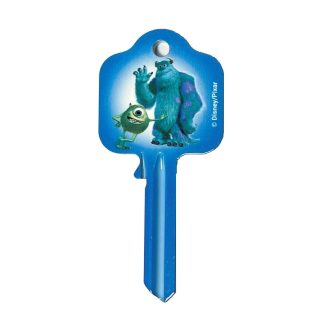 F788 - MONSTERS INC - DISNEY PIXAR - MIKE & SULLEY UL2 KEY BLANK