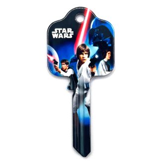 F792 - STAR WARS - ORIGINAL TRILOGY - A NEW HOPE POSTER UL2 KEY BLANK