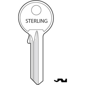 GC111 - KB007 STERLING 5 PIN EURO CYL