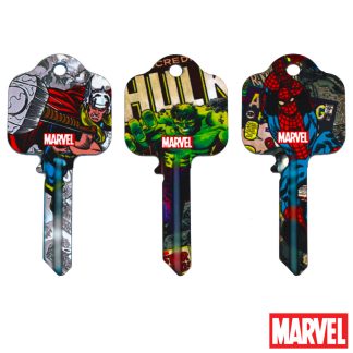 MARVEL LICENSED KEY BLANKS