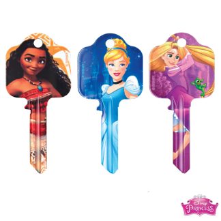 DISNEY PRINCESS LICENSED KEY BLANKS