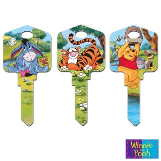 WINNIE THE POOH LICENSED KEY BLANKS