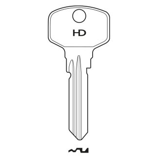 H0096 - YAX5 YALE X-TECH 6 PIN BLANK