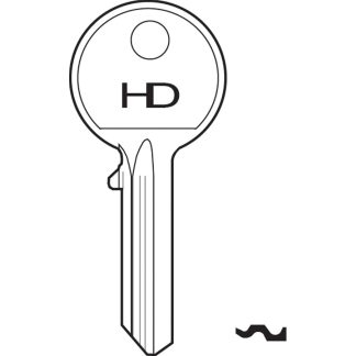 H0158 - XU9CS ABUS CISA CYLINDER BLANK