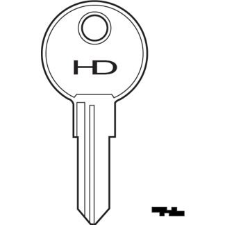 H0180 - HF75R HAFELE CYLINDER BLANK