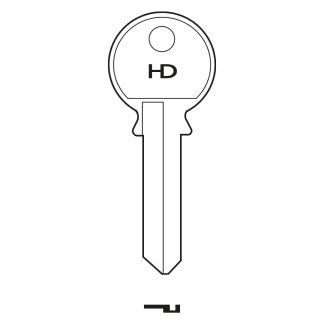 H0283 - TCE2 TRI-CIRCLE CYLINDER BLANK