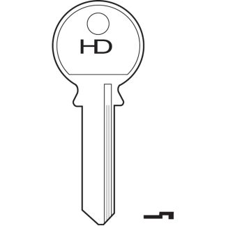 H0290 - TCE9 TRI-CIRCLE CYLINDER BLANK