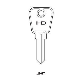 H0524 - LF64 L & F CYLINDER BLANKS