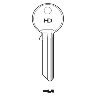 H0649 - BS1 YALE 6 PIN CYLINDER BLANK