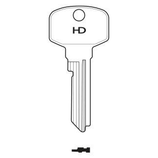 H0689N - YAKTM1 BRASS NICKEL PLATED