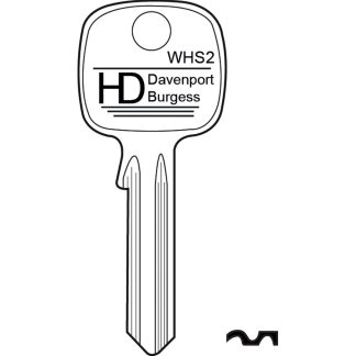 H0692N - WHS2NP BRASS NICKEL PLATED