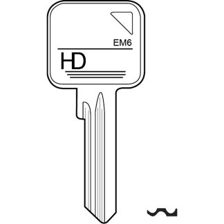 H0693N - EM6NP EUROSPEC BRASS NICKEL PLATED
