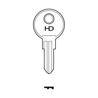 H0696N - ST008 STERLING GARAGE BLANK BRASS NICKEL PLATED USE FOR KB008