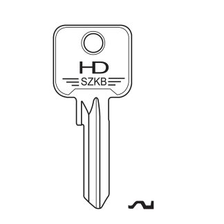 H0713S - SZKB ZOO V5 CYLINDER STEEL BLANK