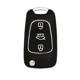 KD041 - HYUNDAI STYLE FLIP 3 BUTTON FOR KEY DIY. B SERIES REMOTE. KBD04.