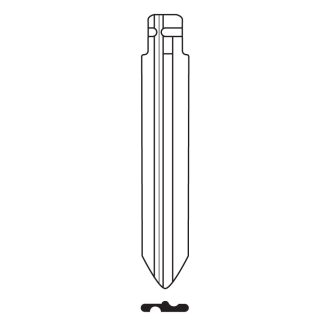KD069 - SX9 2 SIDED BLADE KEYDIY CITROEN BLADE KD REF 83 & 84