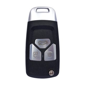 KD075 - NB27-3 AUDI STYLE 3 BUTTON NB SERIES WITH ID46 CHIP FOR KEYDIY