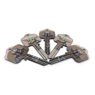 KRA1932 - STAR WARS - THE MANDALORIAN - THE CHILD UL2 KEY BLANK BUNDLE