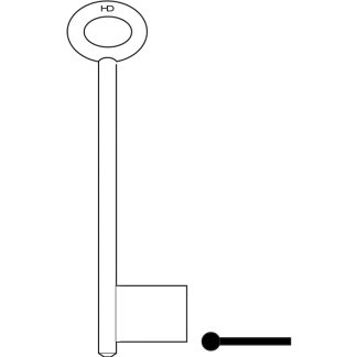 L050 - 281 X 6G PIN LATCH 5/8 BIT BLANK