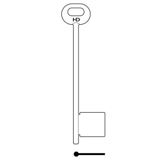 L051 - 281 X 7G PIN LATCH 5/8 BIT