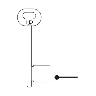 L059 - 317 X 8G PIN SAFE 5/8 BIT