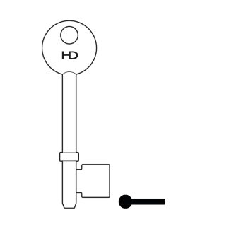 L080 - B438 UNION 2297 4L 5G MORT* KFD LASER WELDED