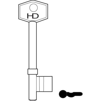L104 - B481 H GIBBONS BASTA 3L MORTICE